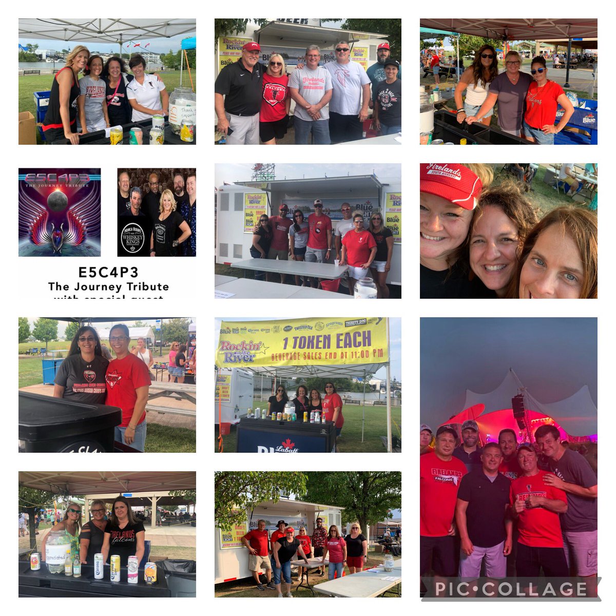 All our volunteers had a great time last night at our fundraiser!!