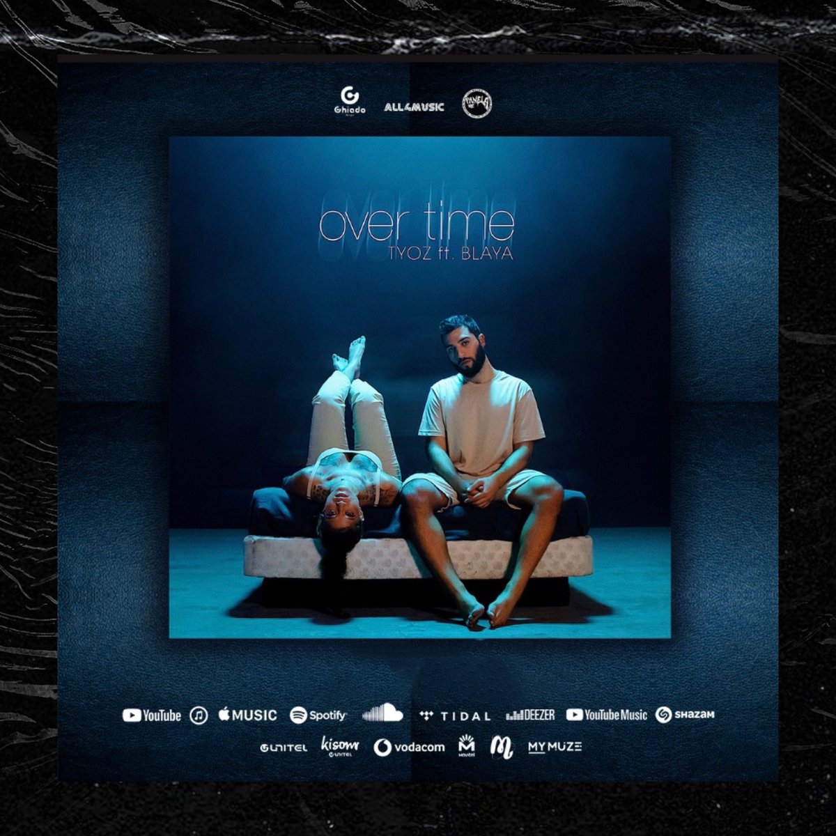 Como assim ainda não adicionaste a “Over
Time” do <a href="/TyozOfficial/">Tyoz</a>  com a <a href="/blayak/">Blaya</a>  à tua 
playlist? 🤔 🔥🚀

Disponível em todas as plataformas digitais! 😎🎶🔥

#PanelaRec #PNLRec #PanelaRecPT #PNLRecPT 
#Music #Studio  #Artist #Tyoz 
#Blaya #OverTime #Single #OpenHeart #OpenMind