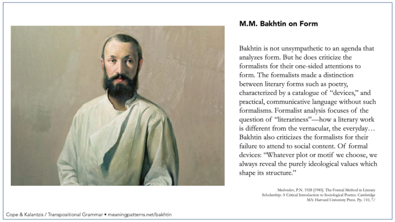 meaningpatterns's tweet photo. M.M. Bakhtin on the "Form" of Meaning - full text here: https://t.co/WBhRwxVzjE https://t.co/KSochuPjp2
