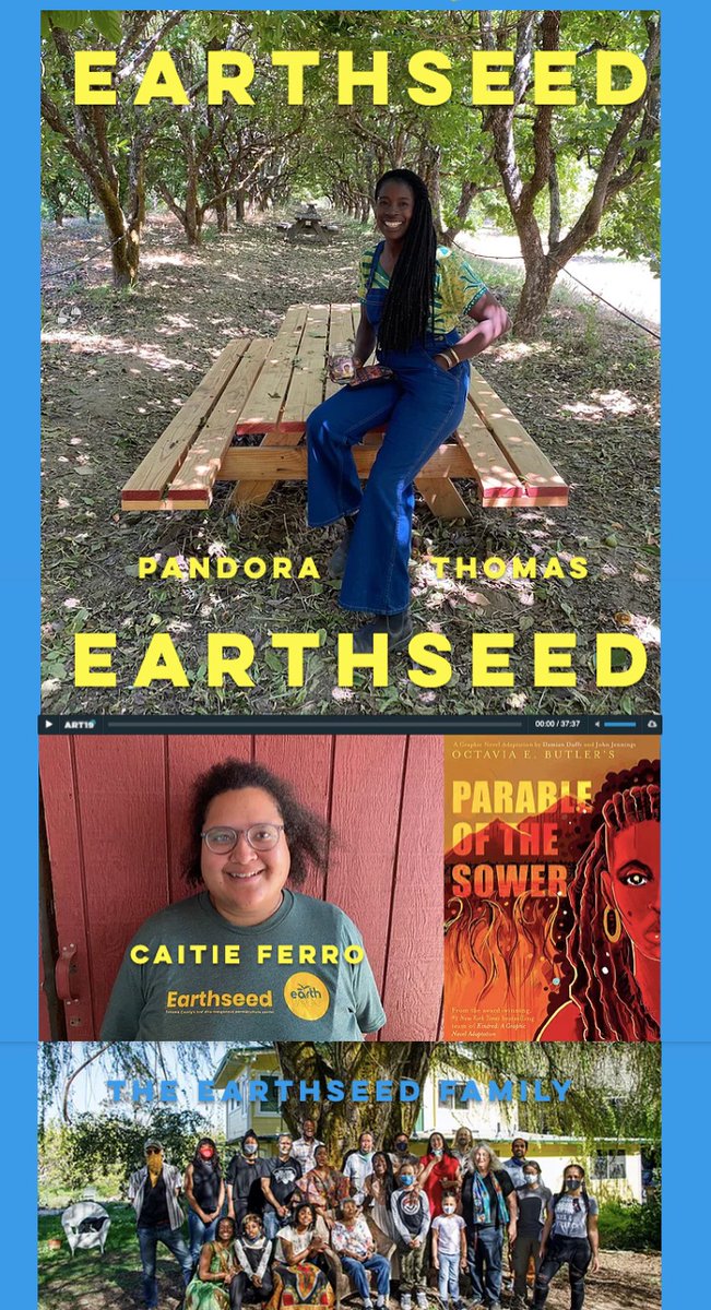 New episode available! podshipearth.com/earthseed Jared speaks with Pandora Thomas who in 2020, with the pandemic raging, founded her own Earthseed community and turned it into the first Afro-Indigenous, all Black owned education center and permaculture farm in Sonoma County.