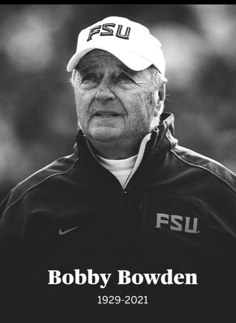 Rest In Peace Coach Bowden-A life well lived! Blessings to Ann and the entire Bowden Family.