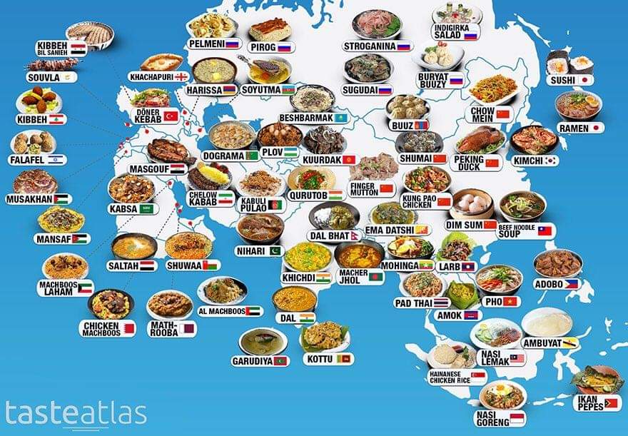 GOBusiness7's tweet photo. Conoce cuál es el platillo representativo de países, estados, regiones y más.
Estas imágenes del atlas de comida, lo ilustran perfecto.
Puedes ver toda la información en:
https://t.co/9qkijLwU0M
#GOTurismo #GoGastronomía https://t.co/1WLH6ERFPC