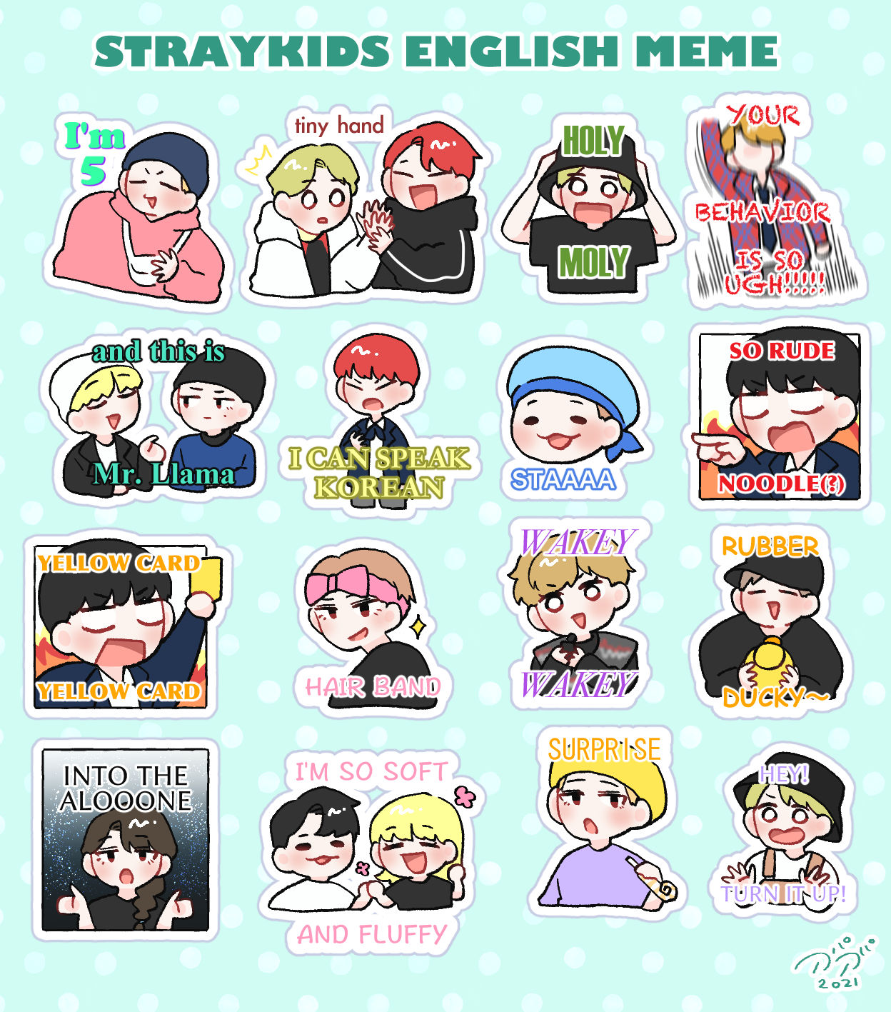 Stray Kids Hi-STAY 証明写真 スタンプ ステッカー - iplanyourwedding.com