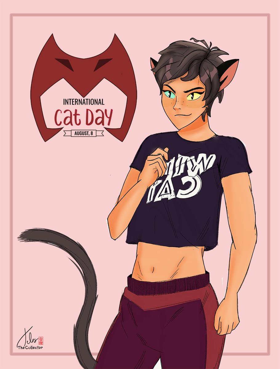 RT @gumihoyah: Happy International Cat Day love yourself some Catra https://t.co/ZWMhSiWqqi