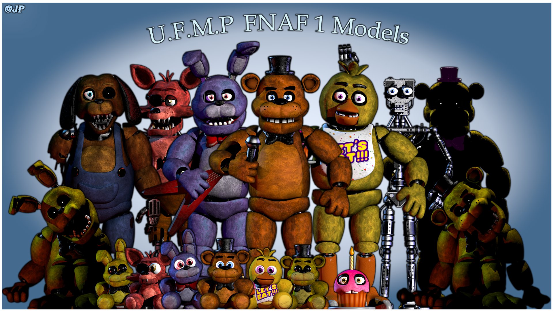 Blender Fnaf Models