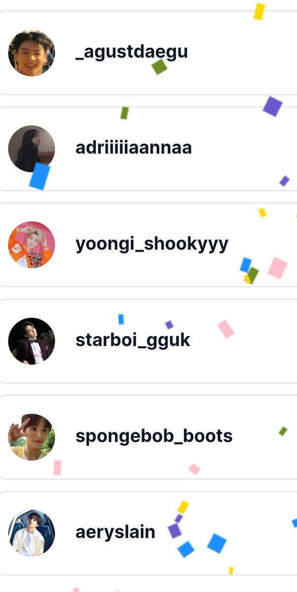 SineQuaNonn_ph's tweet photo. CONGRATS!!! Dm @SQN_kalat to claim your prize. 

@_agustdaegu 
@adriiiiiaannaa 
@yoongi_shookyyy 
@starboi_gguk 
@spongebob_boots 
@aeryslain https://t.co/3F0VX4JVZO