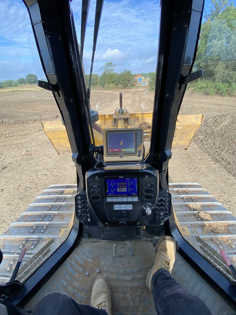 CraigBe80550491's tweet photo. Very busy first 3 weeks for @eclcivils Iβve gone from operating the sk500 βthe beastβ to operating the 61 dozer on ponds and pushing out stone to being made full time site Forman on a large project in Hinckley. #pondlife #muckshift #teamwork #greatcompany https://t.co/nhFQfaHClH