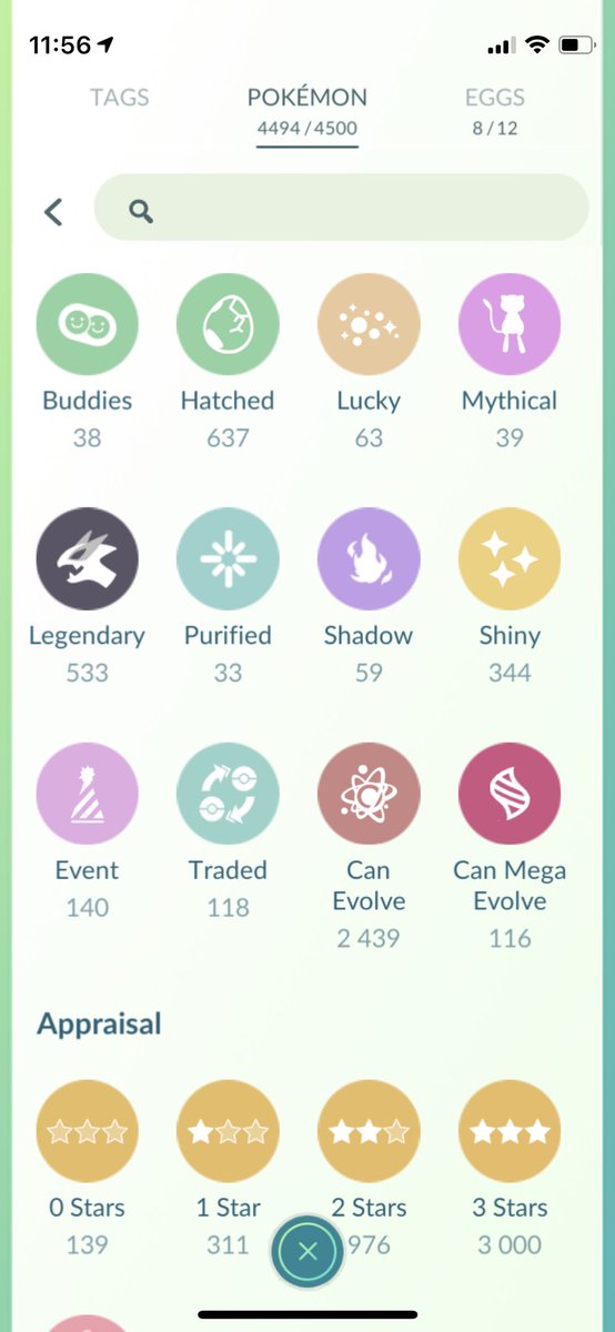 geek_mary_lu's tweet photo. I love my Pokémon 3000 but I’ve gotta clean up 🥺
3* mons, te quero mucho 🥺❤️ ….
#PokemonGo
#StorageCleanUp https://t.co/k3z03VQXhg