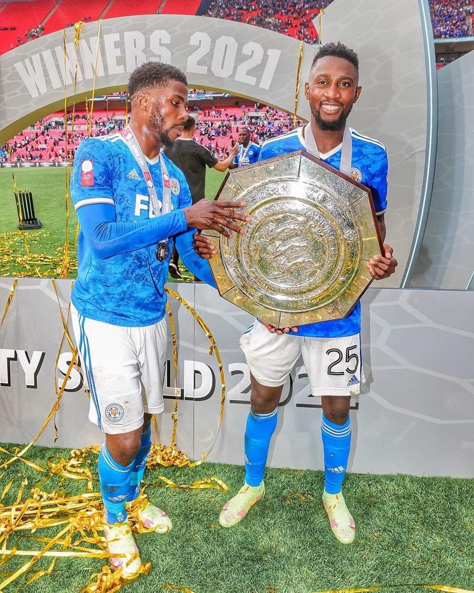 sourcednewsgh's tweet photo. Kelechi Iheanacho and Wilfred Ndidi join Kanu Nwankwo, Celestine Babayaro, John Obi Mikel and Alex Iwobi as Nigerians to have won the Community Shield. Leicester beat City yesterday to annexed the curtain raiser for the #EPL https://t.co/J5i8IJ09ZS