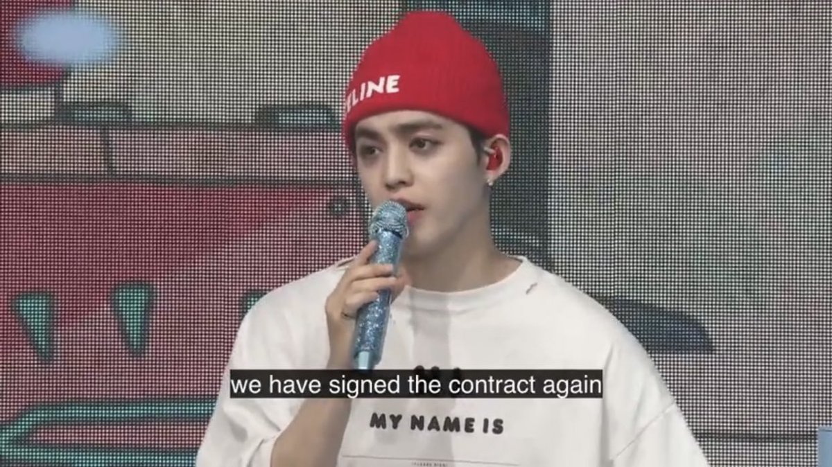 F0RYUTA's tweet photo. “we have signed the contract again, so we were happy about that, though you may have thought it was an obvious choice. i guess we all trusted each other to continue on as a group. i’ll make more happy memories!” EVERYTHING ABOUT CHEOL’S SPEECH > https://t.co/UZ5hNG6vz3