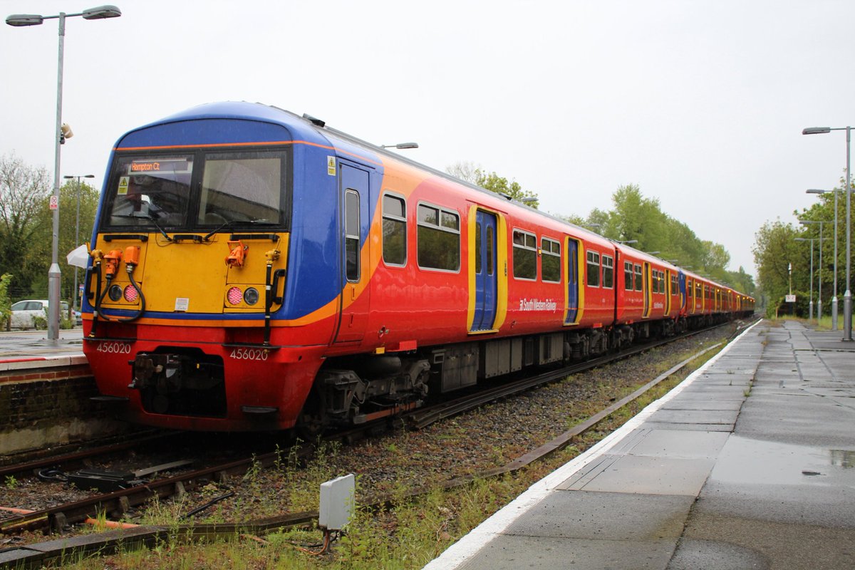 williampgwebb's tweet image. Reckon the Class 455 and Class 456 units are also likely to be withdrawn permanently and scrapped as well when South Western Railway replaces them with the Class 701 Arterio Aventras #SouthWesternRailway #Class455 #Class456 #Class701 #Aventra #Arterio