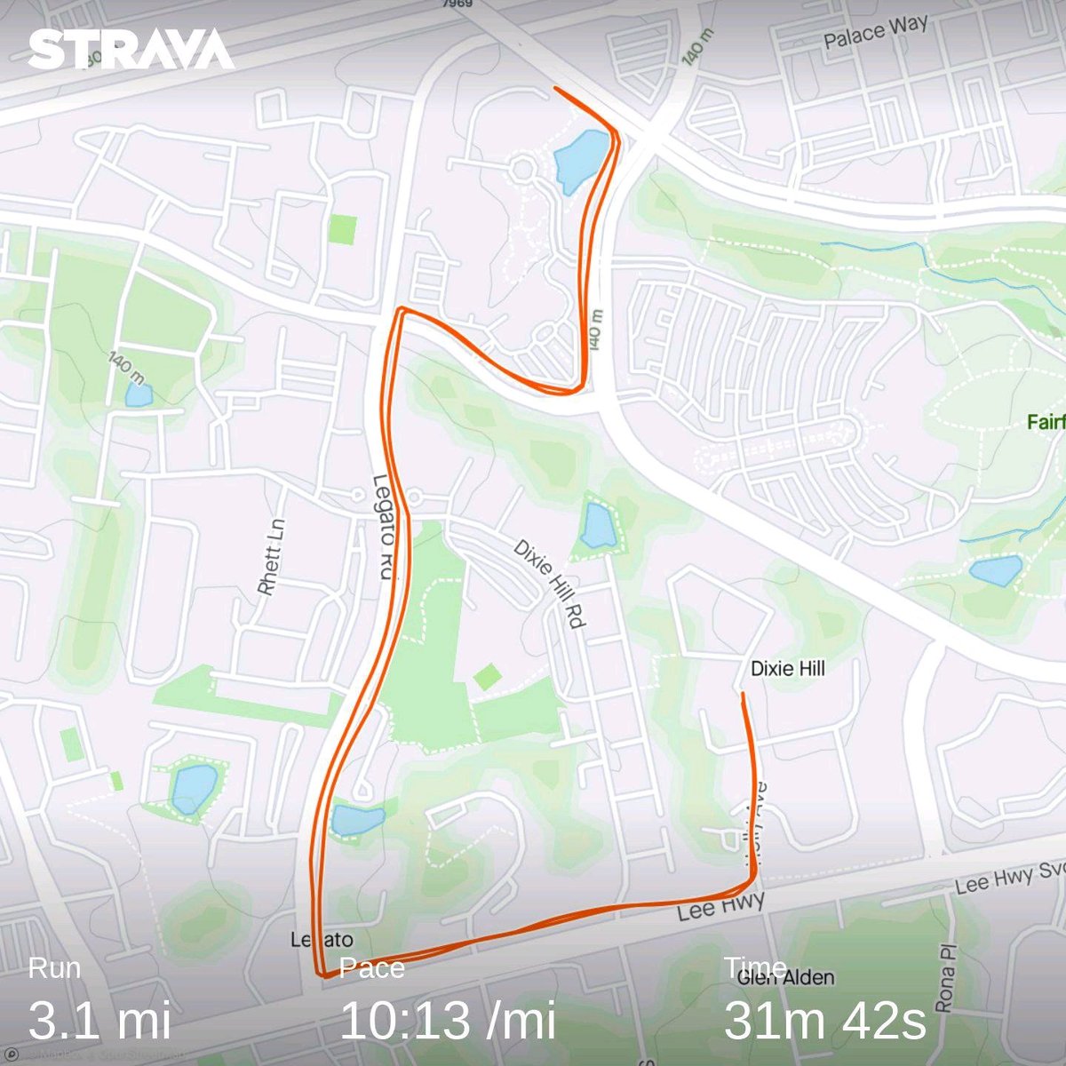 Last 5K before #PuxicoGoatRun. I wanted to run 1 more to test my pace. Happy w 10:13/mi &amp; negative splits: running each mile faster than the last. Doubt I'll do so well 8/14 if sweltering Puxico temps are in play. But I don't CARE. It's my 1st 5K w my boy!strava.app.link/9qLcVX1nyib