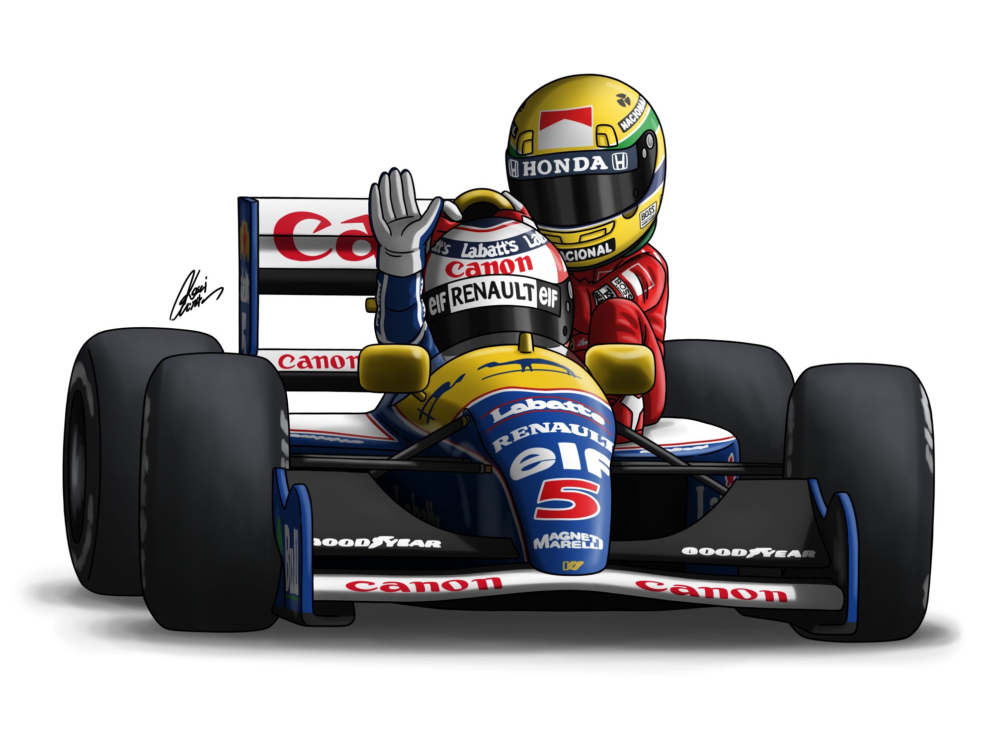 Happy Birthday  Nigel Mansell  