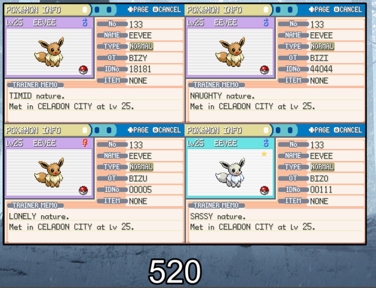 Found this awesome Eevee after only 520 SRs.
Found it on the 31st of July so a bit late of an update.
The goal is to get 5 more :)