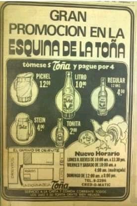 EntrelineasNoOf's tweet photo. LA FOTO HISTÓRICA DE HOY 
La cerveza TOÑA salió al mercado en 1977. Para entonces, había varias empresas cerveceras y  CLODOMIRO ya era famoso 
@traficoni @ReporteNi https://t.co/1jYdeELvfZ