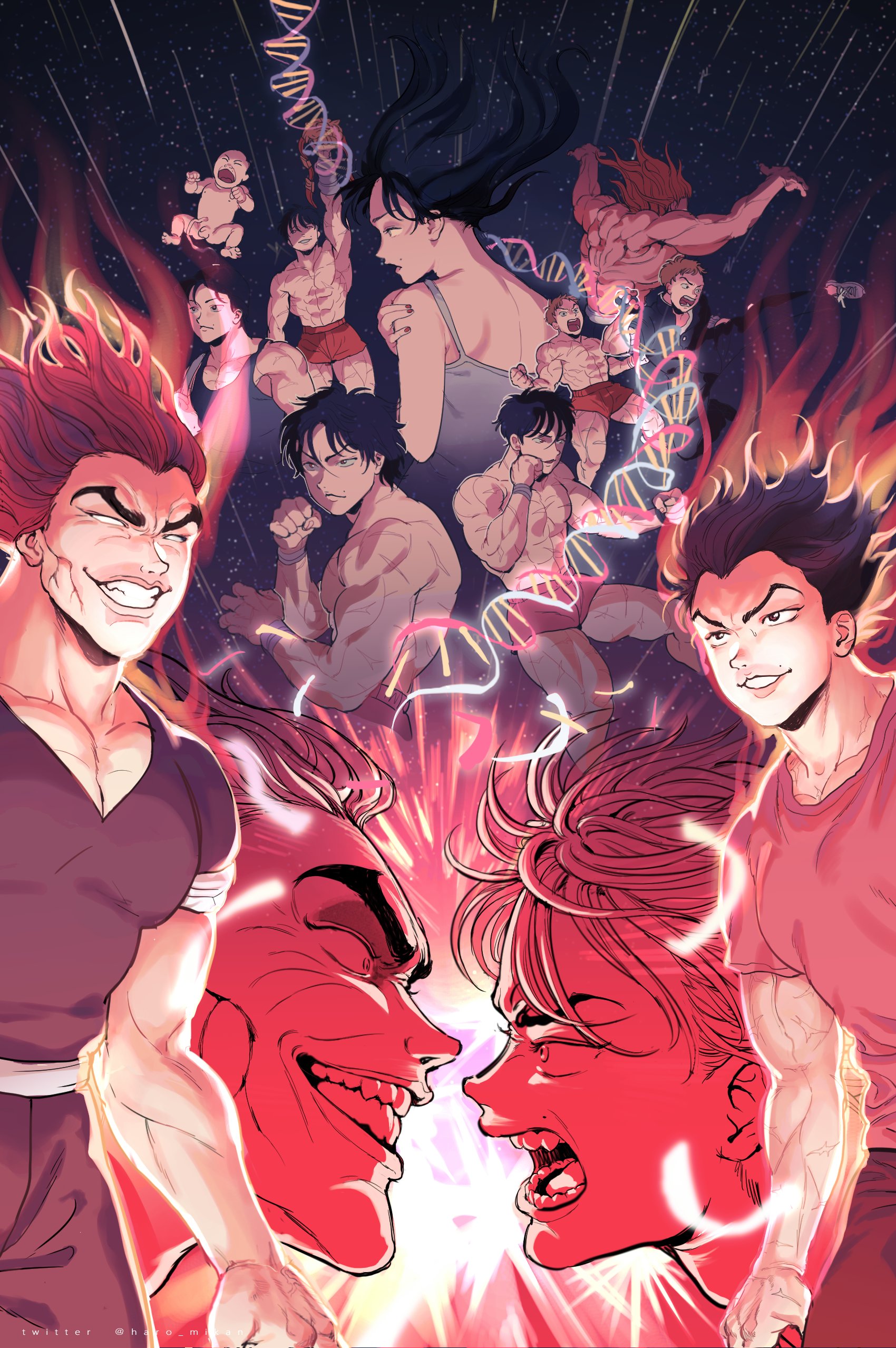 香朔on Twitter 刃牙異種創作技戦 刃牙30th 範馬刃牙https T Co Fitpijyxux Twitter