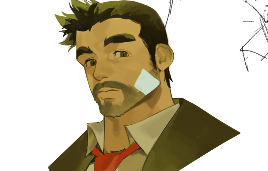 mr_kasuy's tweet photo. Bunch of Gumshoe wips/sketches https://t.co/bf2RlQExHk
