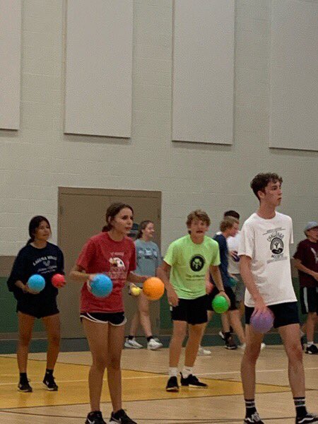 Pics from last night’s dodgeball games 🟣🔴🟠🟡🟢🔵💥💥