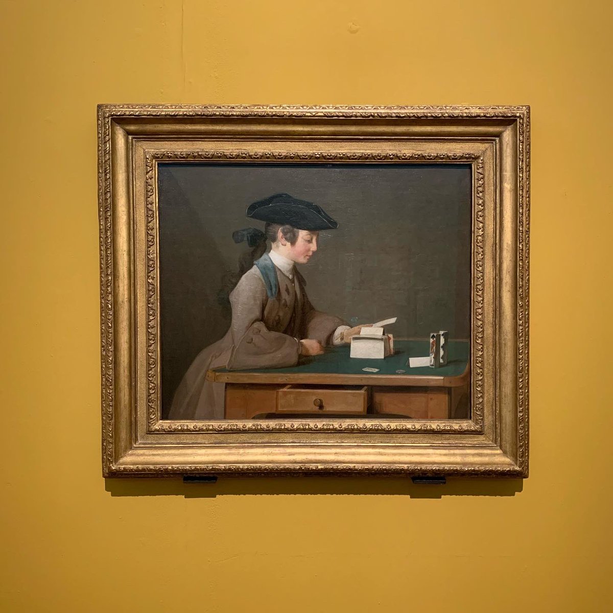 theODdirector's tweet photo. Reading this about Gainsborough reminded me of how beautiful our #Chardin is @OrielDavies #masterpiecetour @NationalGallery #houseofcards open Tues-Sun 11-5 // Fe wnaeth darllen hwn am Gainsborough fy atgoffa o ba mor hyfryd yw ein #Chardin @OrielDavies (see bio) https://t.co/8qdkNZXvii