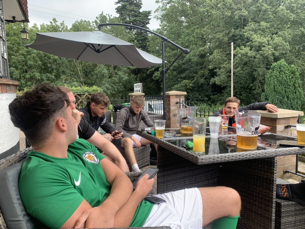 SurbitonTownFC's tweet photo. Good result today - a 6-0 win against @ErskineRovers in our first pre-season game. @ANKSBAY with a brace, Joe with a brace plus Sean and Zak with one a piece to confirm the victory. #Surb #UTS https://t.co/e8LWImCmV3