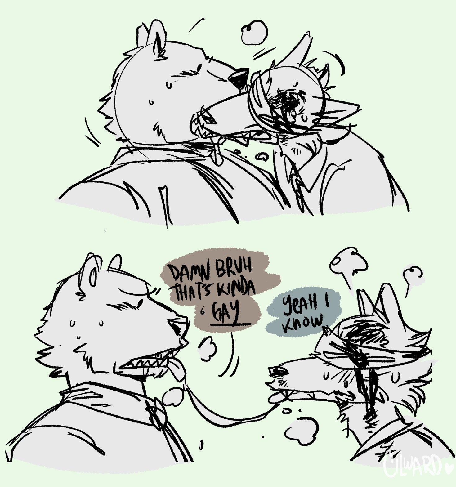 Claudia Luna on X: Legoshi u forgot to say ✨𝓷𝓸 𝓱𝓸𝓶𝓸✨ Follow me on my  new nsfw account: t.coVXxAp1PCHf 🕵️ t.coe0w6caPmX7  X