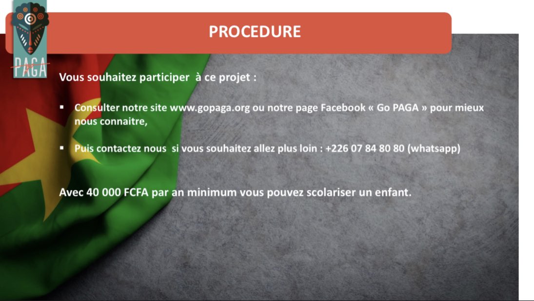 MaigaInou's tweet photo. 40.000 FCFA minimum, c’est assez pour scolariser un enfant de militaire tombé au front. Engageons-nous, Burkinabè ! Ne laissons pas « des mains étrangères » faire tout à notre place. #GoPaga https://t.co/VftMekwcE9