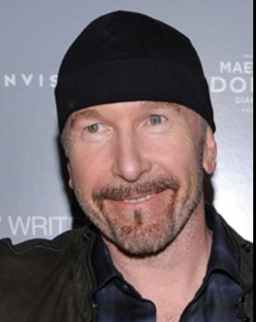 Happy milestone 60th birthday today - August 8 - to The Edge of U2! 