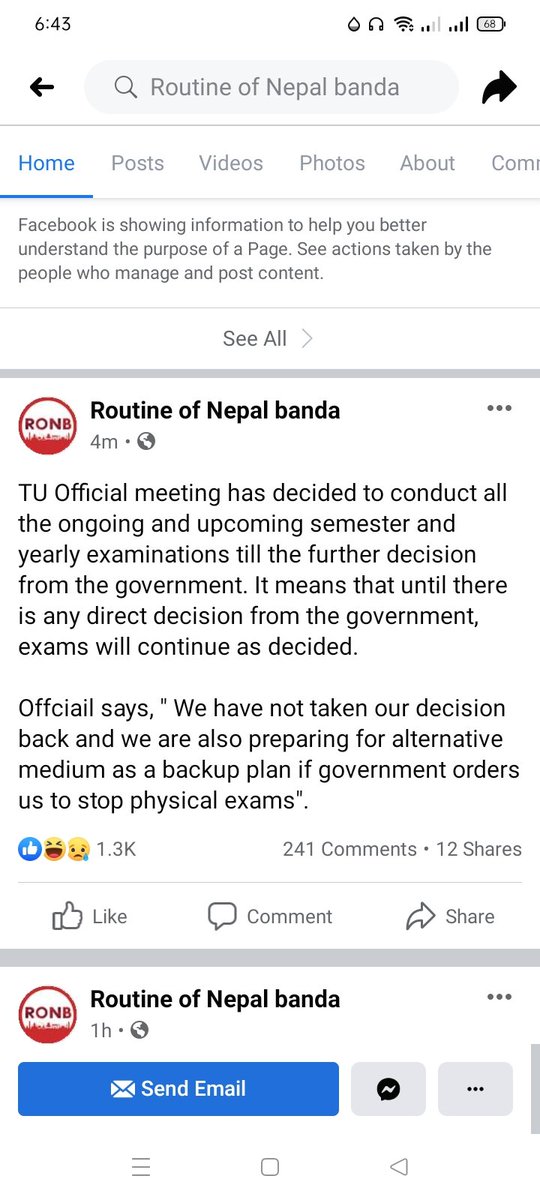 BhimRaj23787561's tweet photo. #CancelTUExams They are playing with our health. Does Tu gonna be responsible if we get infected? https://t.co/eqv34kZWX3