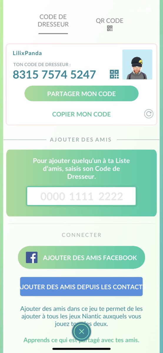 Lilix_Panda's tweet photo. Let's be friends in Pokémon GO! My Trainer Code is 8315 7574 5247. #pokemongo #PokemonGOfriends #pokemongofriendcode #PokemonGOfriendscode https://t.co/LYDDZKRvPI