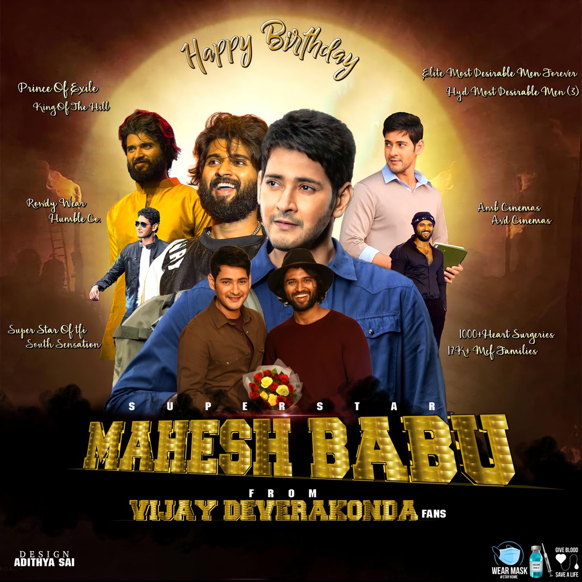 AyomayamManishi's tweet photo. My Idol ❤
My Inspiration 😍
My Motivation 🥰
One And Only #Superstar @urstrulyMahesh
A Happy Birthday From Your @thedeverakonda Fan's Fan 😅

You Keep Healthy,Inspiring Us All The Time ❤

Wishing Super Success For #SarkaruVaariPaata
#HBDSuperstarMaheshBabu
@MaheshFanTrends https://t.co/Z7vVL8AWp1