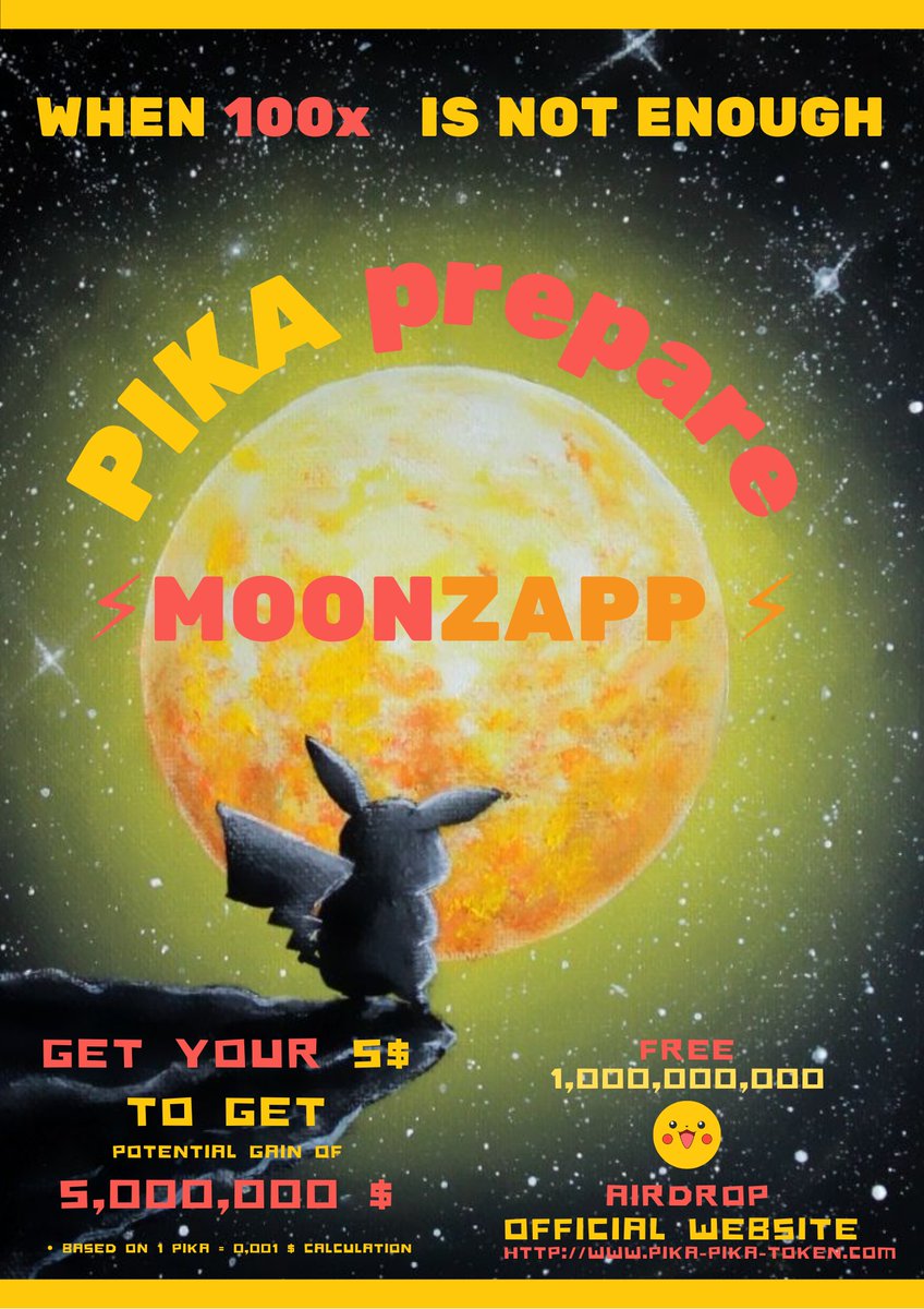 Pika Pika Token Official tweet media