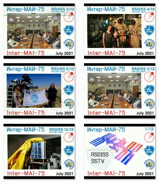 ZB2GI's tweet photo. RS0ISS Inter-MAI-75 SSTV event 
Images transmitted during orbits over Moscow 
6th August 2021: 10:50 - 19:10 UTC
7th August 2021: 0950 - 1555 UTC
FT817 and a 2m/70cm Log Periodic.
#ISS #SSTV https://t.co/jolPPtK3Yx