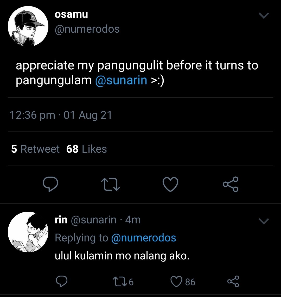 ✎ between love and hate.
     #miyafour filo socmed au

     oplan: make best friends suna rintaro and kiyoomi sakusa fall for miya twins!

     or

     miya twins and their never-ending pagpapa-pansin sa sakusuna.
