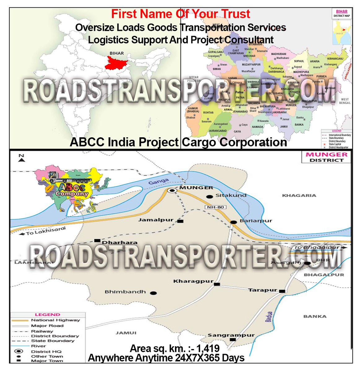 AbccProject's tweet photo. Maps for heavy haulage truck oversized loads odc cargo goods transportation and route survey
Munger Map District Bihar
#map #Mungermap #Munger #biharmap #bihar #indiamap #district #statesofIndia #geography #india  
https://t.co/NXcnkCTsDu https://t.co/TFkk0qVTrb