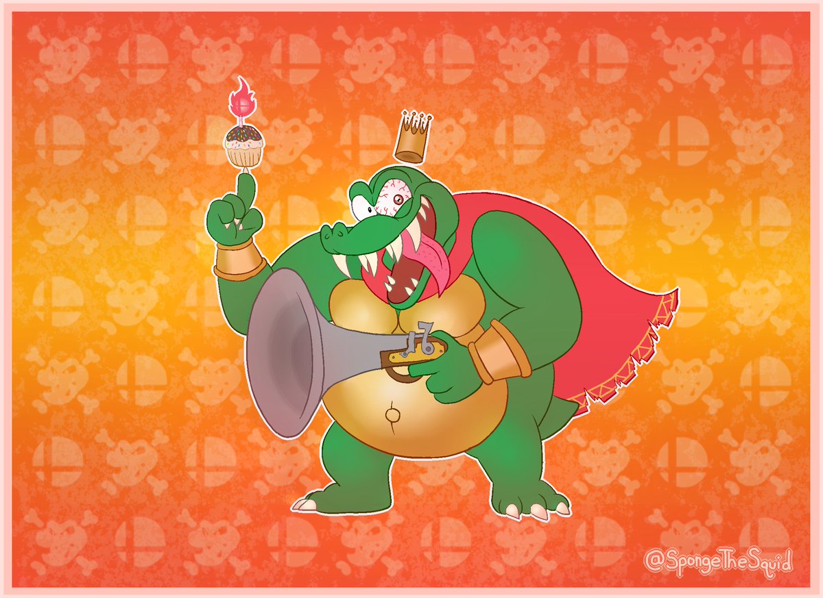 Happy 3rd Smash Anniversary, K. Rool! 