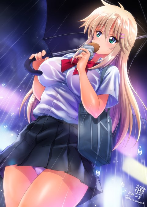 台風来たのでコロッケ買い食い
むちむち(*^-^*) 