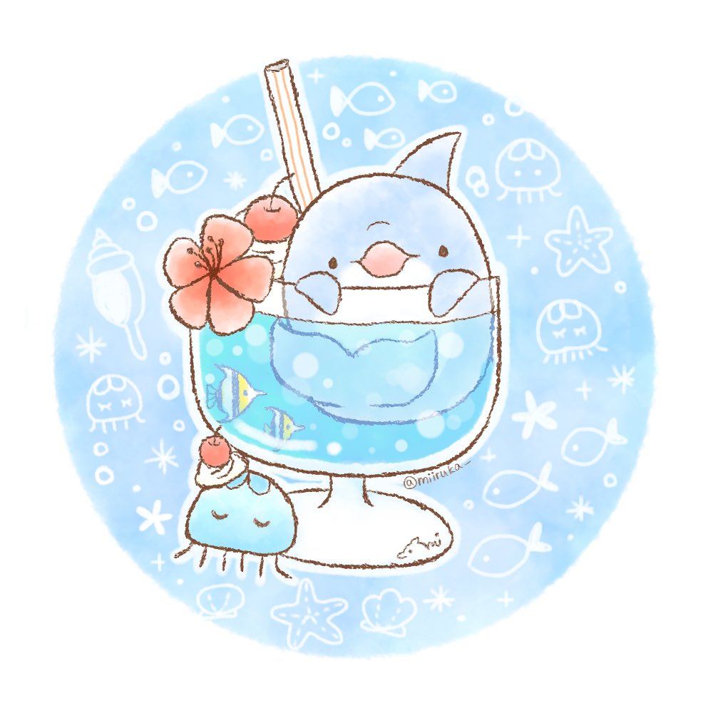 イルカソーダ🐬🌺