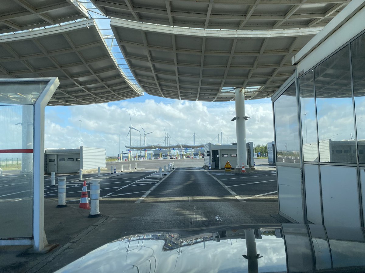 Euro tunnel is busy!