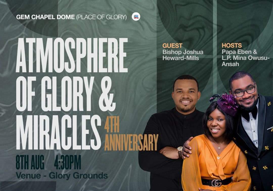 gem_dome's tweet photo. Finally! Finally!! Finally!!! It is TODAY at 4:30pm🔥

All Servants of God and children of God are invited from every place for a warm welcome into the ATMOSPHERE OF GLORY AND MIRACLES -AGM 

#AGM4thAnniversary - JOIN IN #GemChapelDome https://t.co/LG7IWRbVZH
