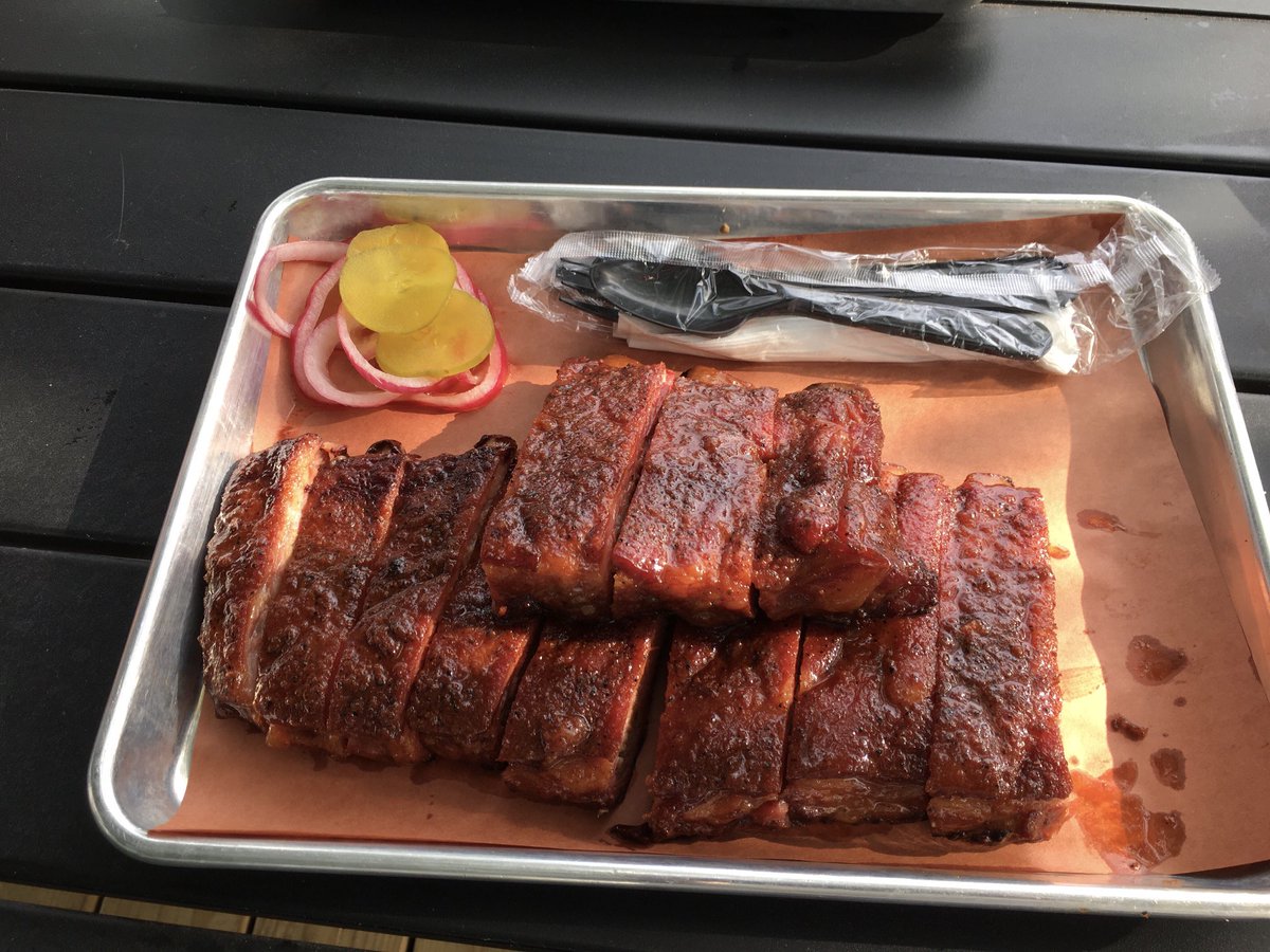Took the Wife for  some  World Class Ribs @ SBH BBQ CO.  For our Anniversary  Results to Follow #Ribs #BBQ