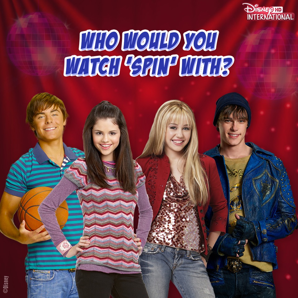 DisneyIntHD's tweet photo. Un(beat)able company!

#WizardsOfWaverlyPlace #HighSchoolMusical #HannahMontana #Descendants #SpinWithDIHD #DIHDFam #Disney https://t.co/el7Vsz5mlg
