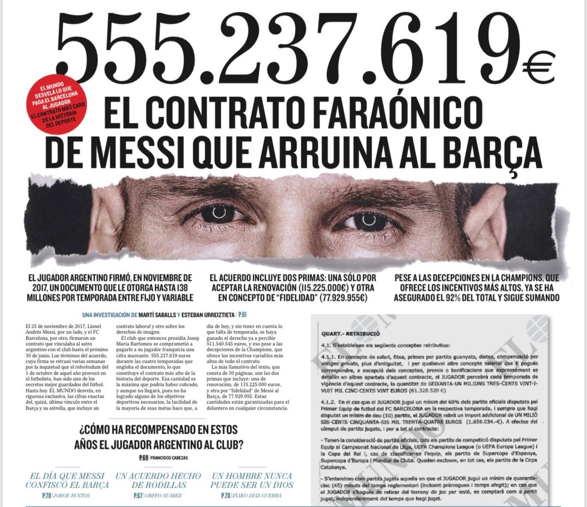 LaxIdeaSergio's tweet photo. Soy del Madrid...y me estoy descojonando y seré más feliz sin Messi en el Barça. #AdiosLeo #HastaNunca! https://t.co/ttugwOijL0
