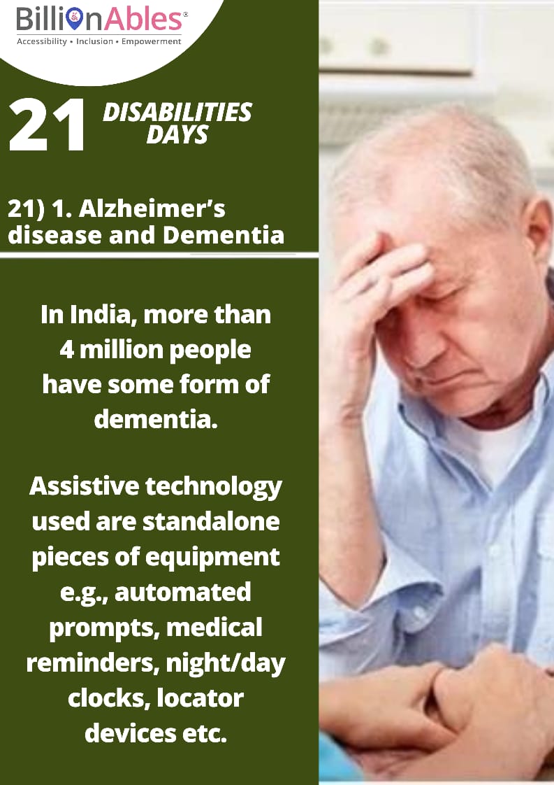 Billionables's tweet photo. Alzheimer’s Disease and Dementia: 

Dementia is a general term for loss of memory, language, problem-solving and...

Other thinking abilities that are severe enough to interfere with daily life. https://t.co/9yArNc678Z
