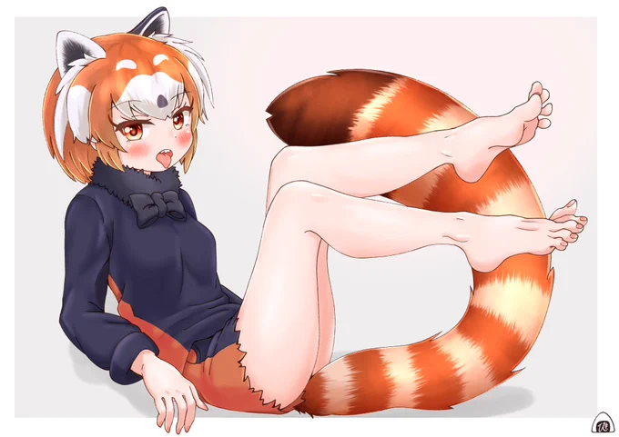 暑い日はなまあしレッパンちゃんの季節#けものフレンズ 