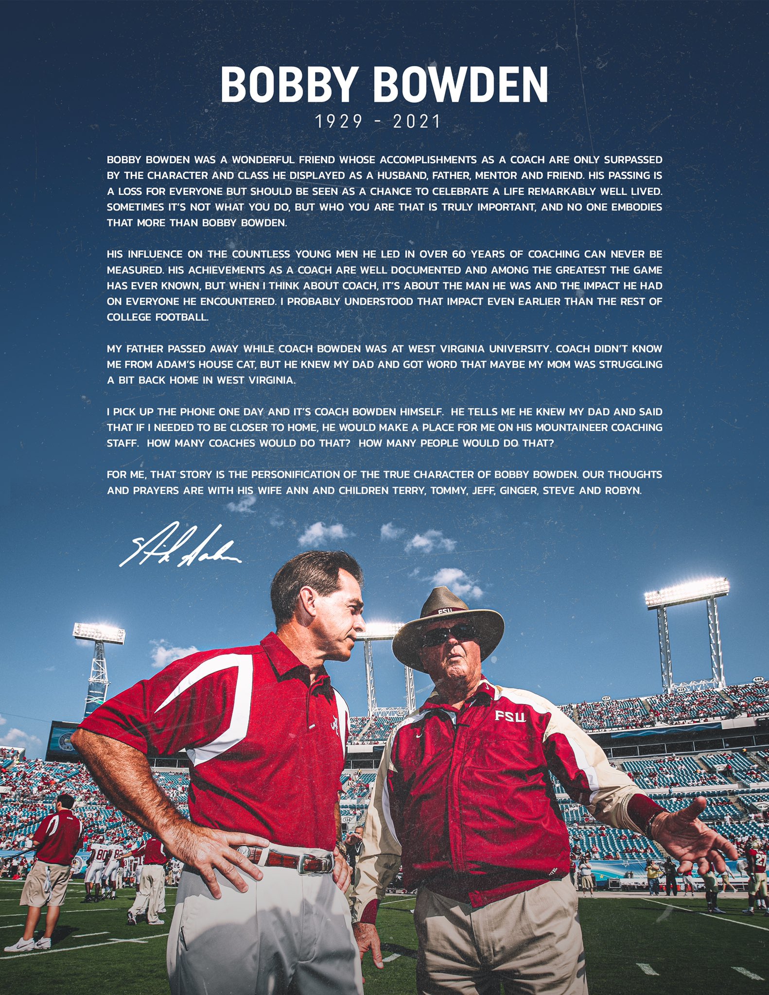 Alabama Football On Twitter Rest In Peace To A Legend Https t co alabama-football-on-twitter-rest-in-peace-to-a-legend-https-t-co