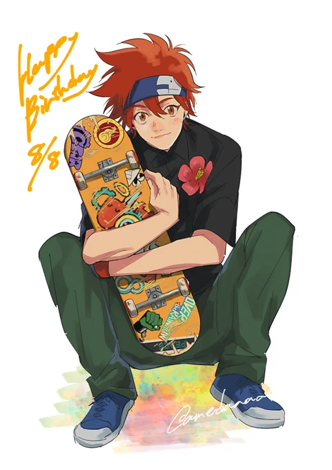 暦おめでとう～～～🌺
#喜屋武暦誕生祭2021 