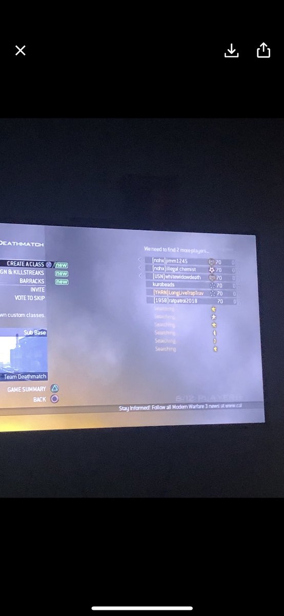 KEEPMW2ALIVE's tweet photo. #mw22021 #mw2 #ps3 PS3 Lobby starting now https://t.co/oavdcG74Zr