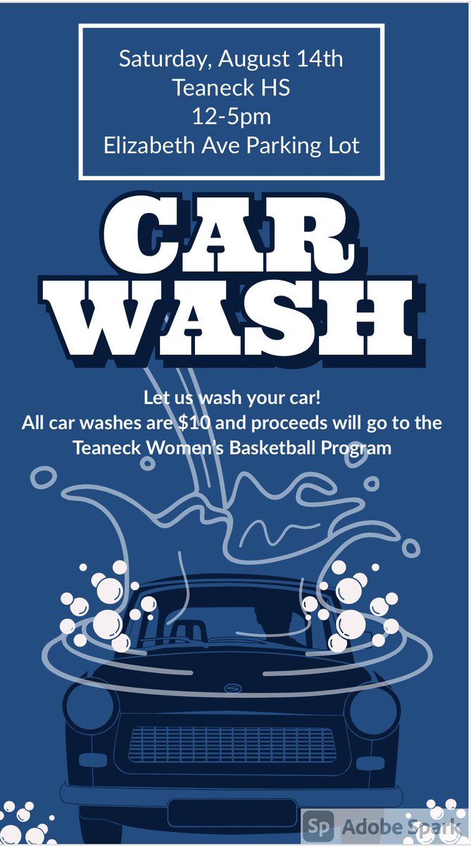 Support my girls at our annual Car Wash on Saturday, August 14th from 12-5pm!!! Full service hand wash, vacuum, dry, all for $10!!! 🚗💦💦💦. Please share!!!!
#coachAllen #highwaywomenbasketball #carwash #fundraiser #supportlocalbusiness #noscratches #handwashonly #dotheknowledge