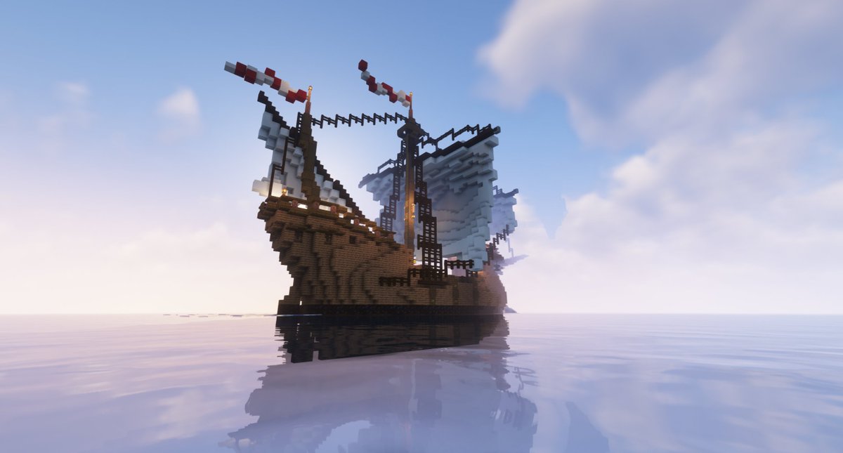 Zanzag_Video's tweet photo. J'ai fini un nouveau bateau ! 

Un design inspiré qu'une Cog. 
Il servira pour décorer le projet d'@Aurelien_Sama et @Mayu_Kow sur @HolyCube ! 

On le build ce soir sur le stream d'Auré pour ceux qui veulent ;) https://t.co/DWsO0L2lp1