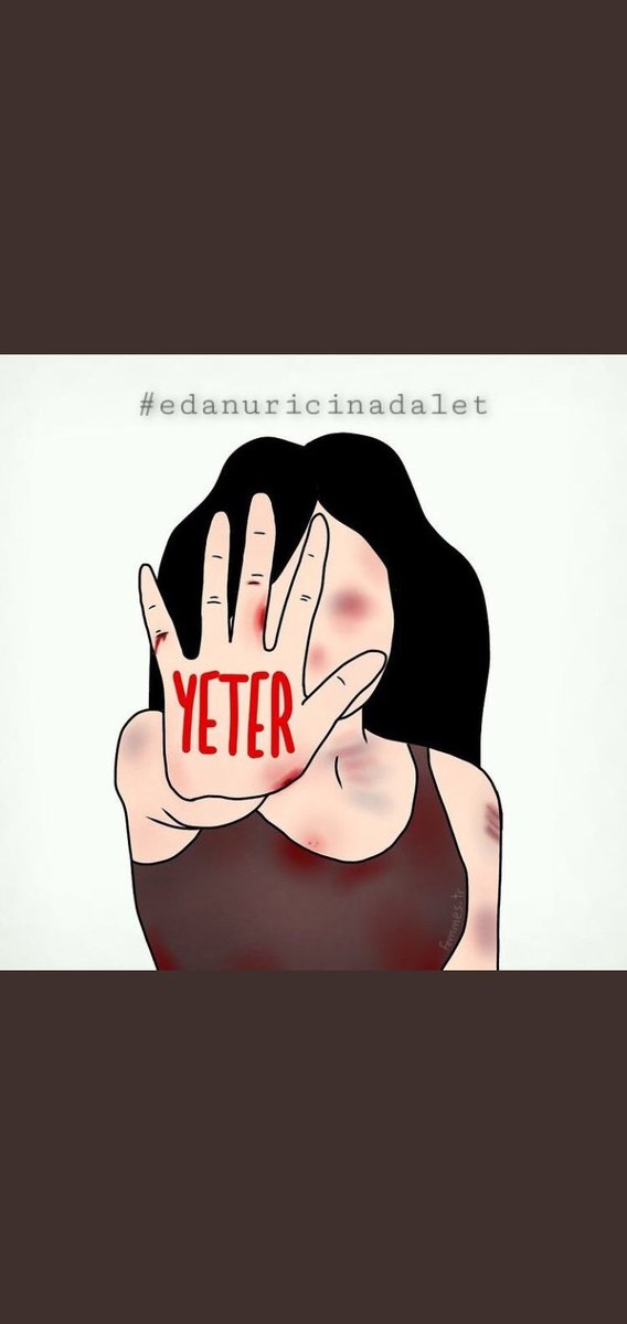 Türkiye'de kadın olmak zor 
Kadın ölmek kolay artık yeter..!
#edanuricinadalet 
#kadıncinayetlerisonbulsun